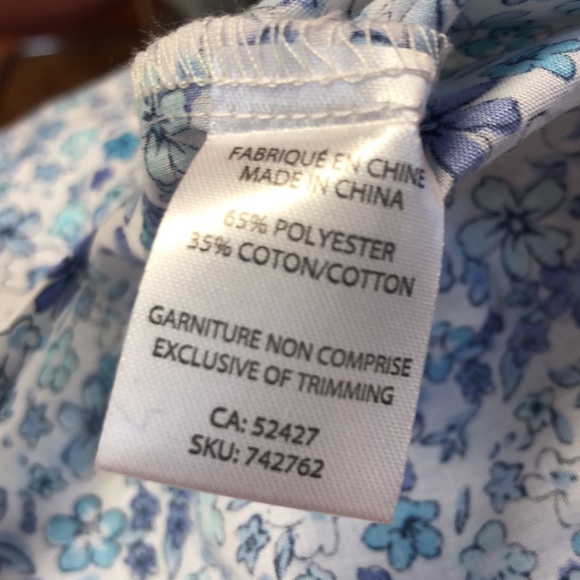 Women’s Poly Cotton Short Sleeve Two Piece Set - Picture 4 of 4